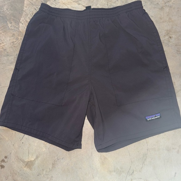 Patagonia Men's Dark Gray Athletic Shorts - Picture 1 of 3